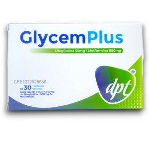 GLYCEMPLUS 50 MG /500 MG X 30 TAB (SITAGLIPTINA /METFOR)