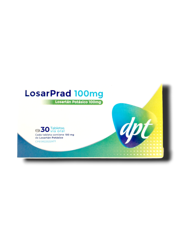 LOSARPRAD 100 MG X 30 TAB (LOSARTAN POTASICO)