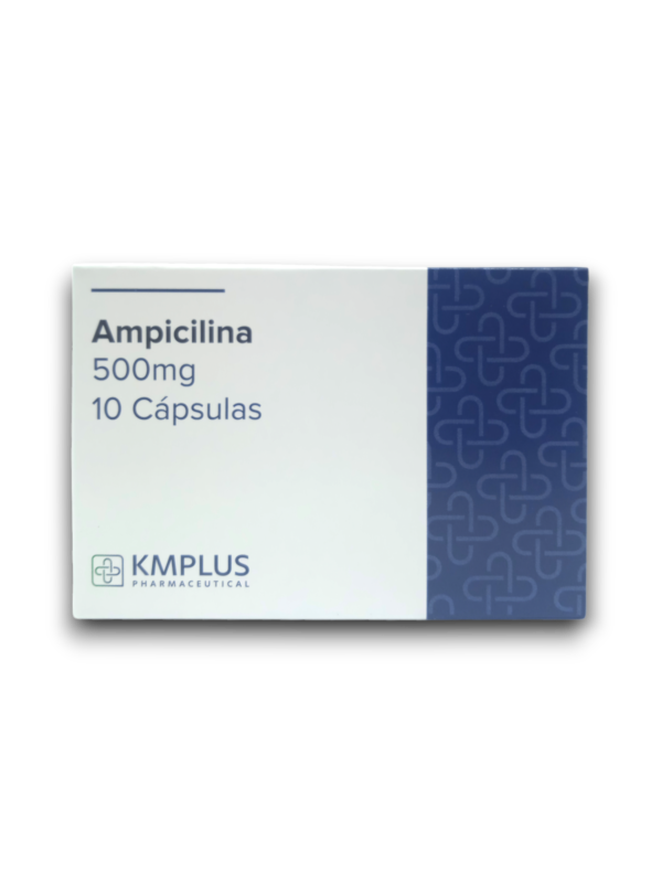 AMPICILINA 500 MG X 10 CAP (KMPLUS)