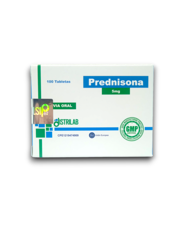 PREDNISONA 5 MG X 10 TAB X 10 BLIS (DISTRILAB)