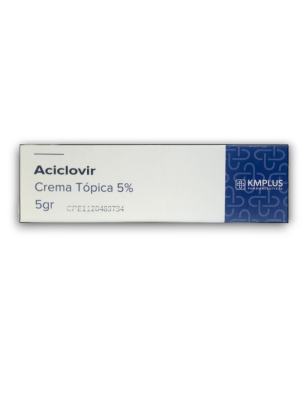 ACICLOVIR 5 % CREMA TOPICA 5 G (KMPLUS)