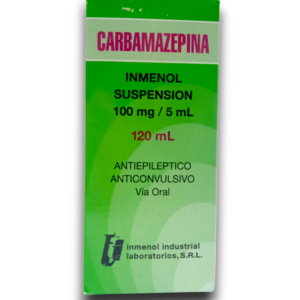 CARBAMAZEPINA SUSPENSIÓN ORAL FCO 120 ML (INMENOL)
