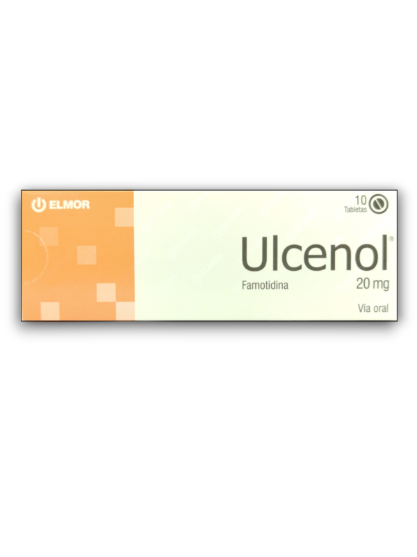 ULCENOL 20 MG X 10 TAB (FAMOTIDINA)