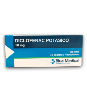 DICLOFENAC POTASICO 50 MG x 30 TAB REC (BLUE)
