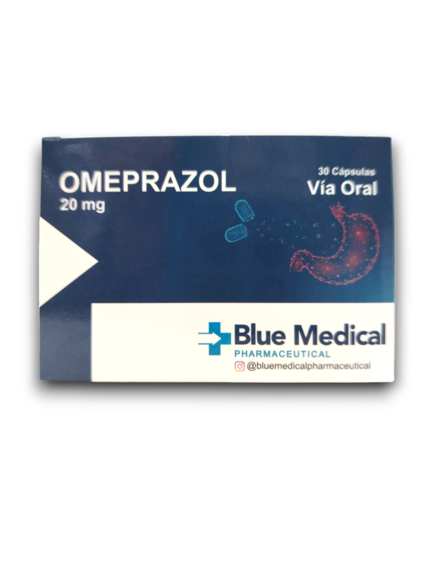 OMEPRAZOL 20 MG x 30 CAP (BLUE)