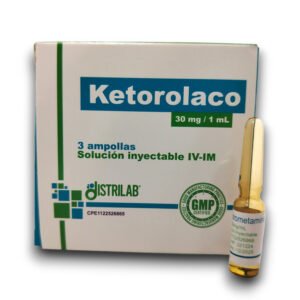 KETOROLACO 30 MG /ML AMP I.V /I.M X 3 AMP (DISTRILAB)
