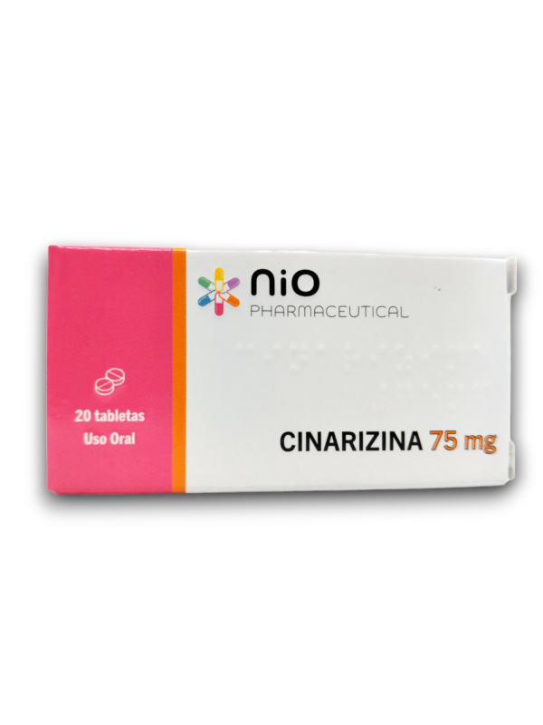 CINARIZINA 75 MG X 20 TAB (NIO)