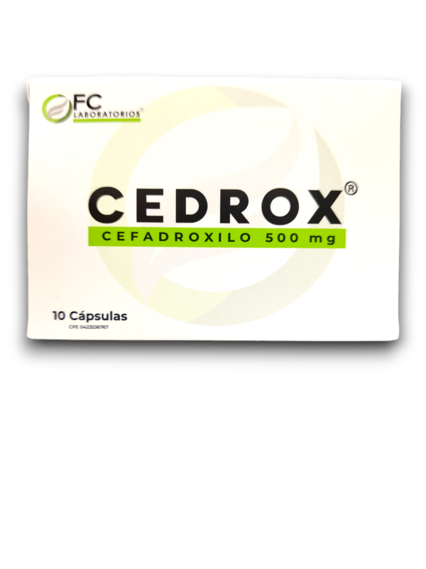 CEDROX 500 MG X 10 CAP (CEFADROXILO)