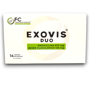 EXOVIS DUO 875 MG /125 MG X 14 TAB (AMOXICILINA /CLAVUL)