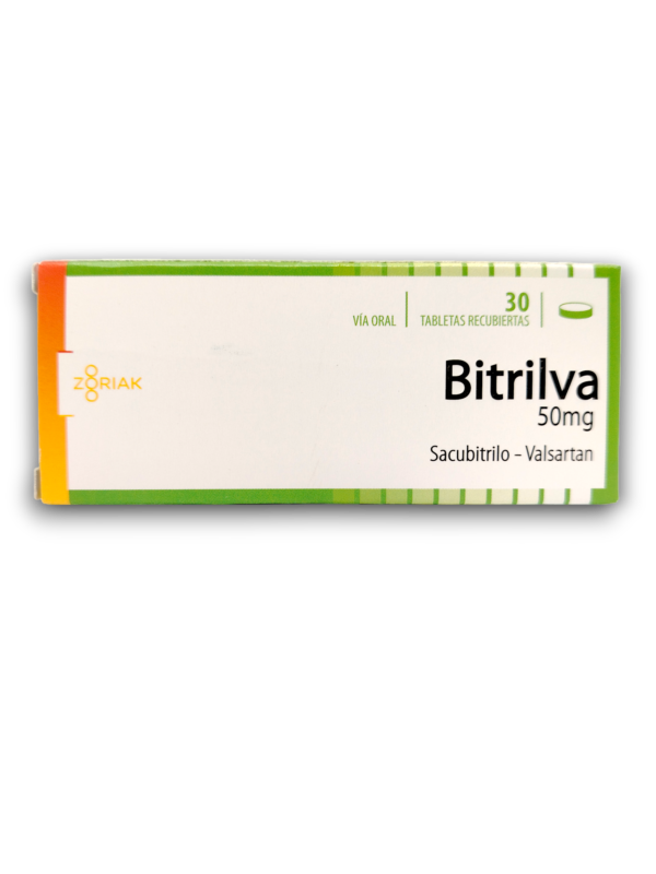 BITRILVA 50 MG X 30 TAB (SACUBITRIL /VALSARTAN)