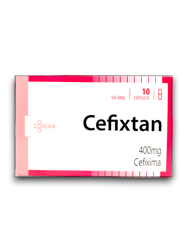 CEFIXTAN 400 MG X 10 CAP (CEFIXIMA)