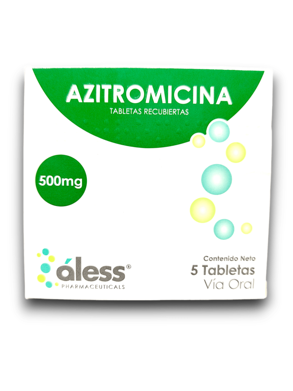 AZITROMICINA 500 MG X 5 TAB (ALESS)