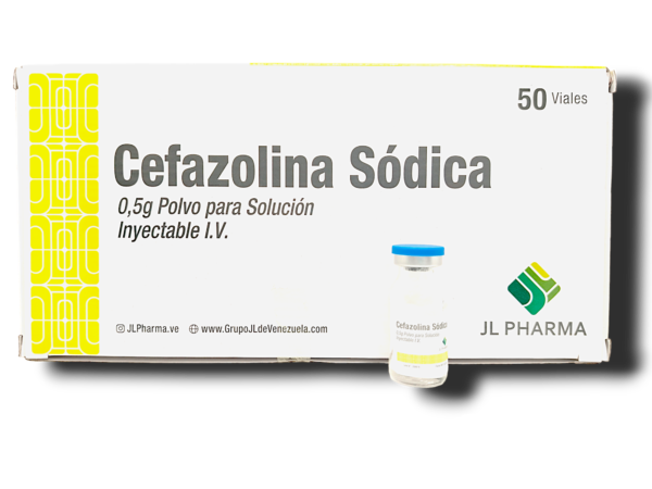 CEFAZOLINA 0,5 G AMP I.V (JL)