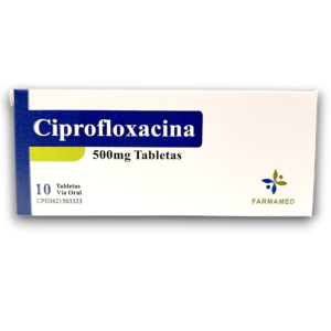 CIPROFLOXACINA 500 MG X 10 TAB (FARMAMED)