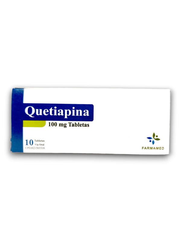 QUETIAPINA 100 MG X 10 TAB (FARMAMED)