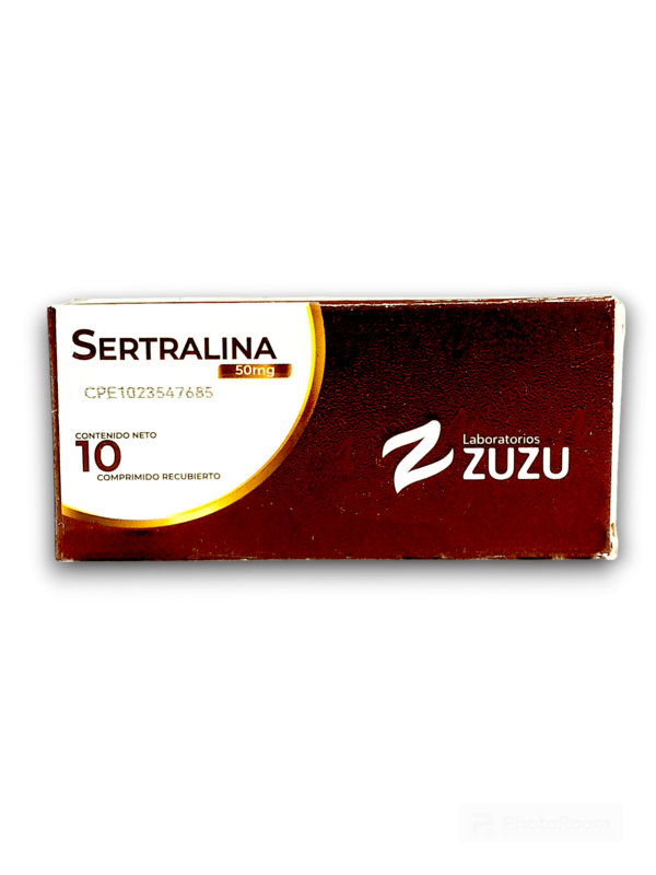 SERTRALINA 50 MG X 10 COMP (ZUZU)