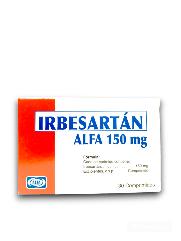 IRBESARTAN ALFA 150 MG X 30 TAB (RAVEL)