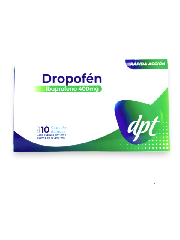 DROPOFEN 400 MG X 10 CAP BLD (IBUPROFENO)