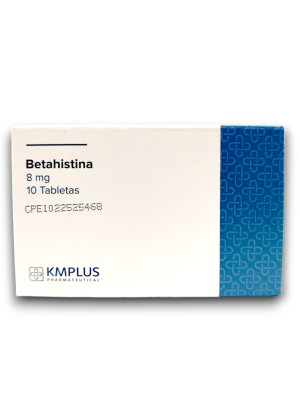 BETAHISTINA 8 MG X 10 TAB (KMPLUS)