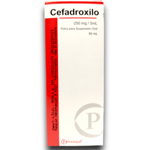 CEFADROXILO 250 MG /5 ML P /SUSP ORAL FCO 60 ML (PORTUGAL)