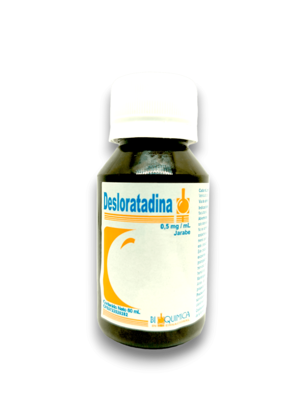 DESLORATADINA 0,5 MG /ML JBE FCO 60 ML (BIOQUIMICA)