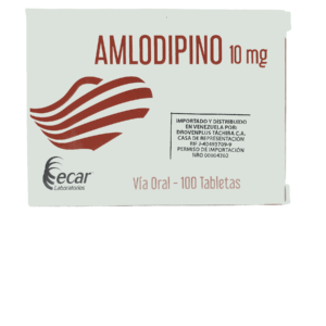 AMLODIPINA 10 MG X 100 TAB (ECAR) (DPT)