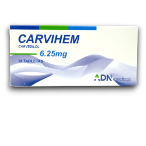 CARVIHEM 6,25 MG X 30 TAB (CARVEDILOL)