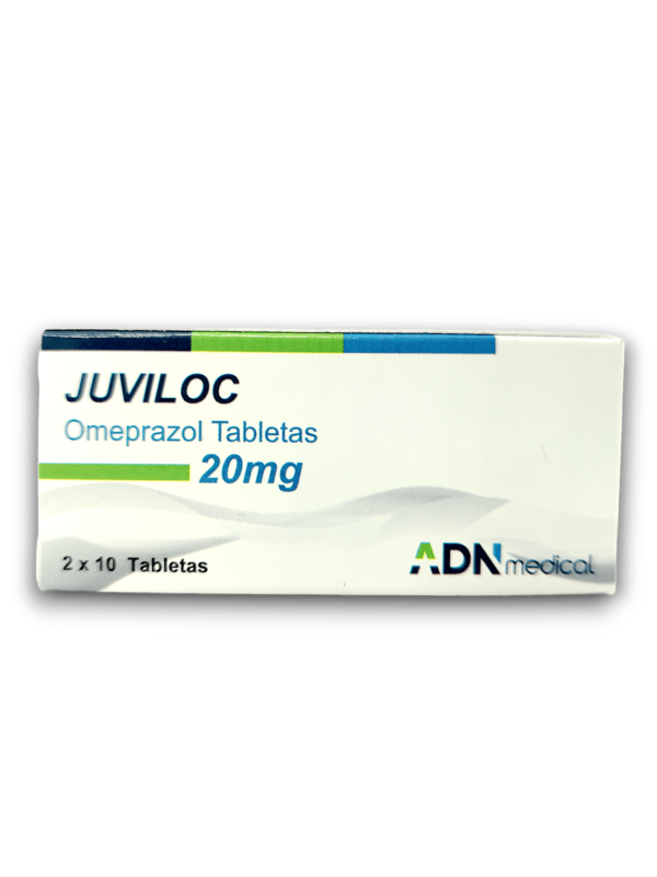 JUVILOC 20 MG X 20 TAB (OMEPRAZOL)