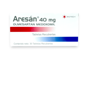 ARESAN 40 MG X 30 TAB REC (OLMESARTAN)