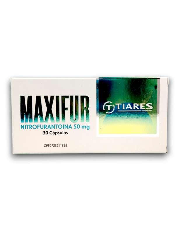 MAXIFUR (NITROFURANTOINA) 50 MG X 30 CAP (TIARES)
