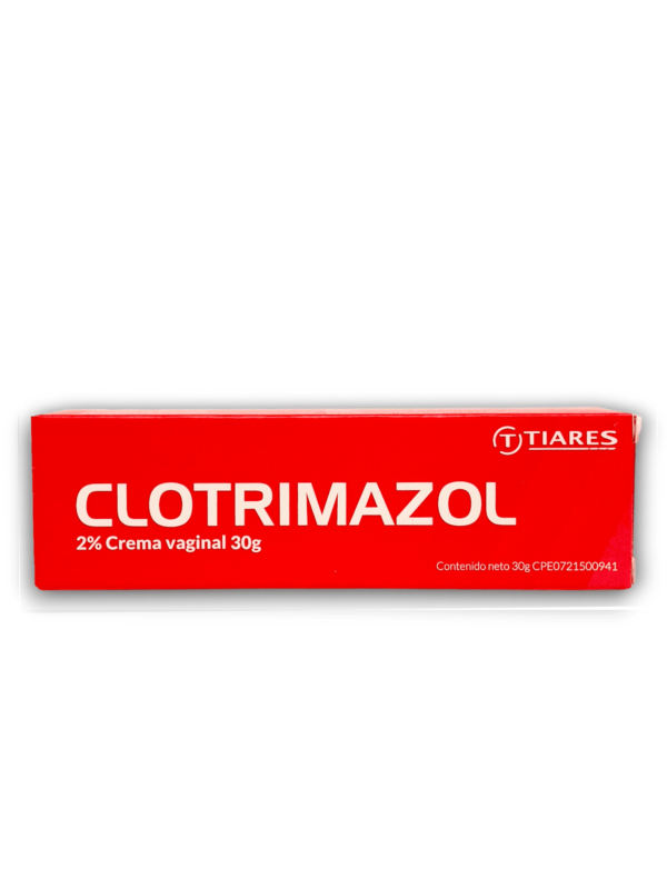 CLOTRIMAZOL 2 % CREMA VAG 30 G X 1 APLIC (TIARES)
