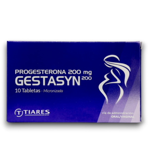 GESTASYN 200 (PROGESTERONA) 200 MG X 10 TAB ORAL /VAG (TIARES)