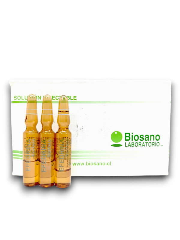 EFEDRINA 6 % 1 ML AMP I.V (BIOSANO)