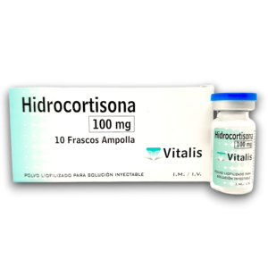 HIDROCORTISONA 100 MG AMP (VITALIS)