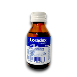 LORADEX (LORATADINA) 1 MG /ML JBE FCO 30 ML (PLUSANDEX)