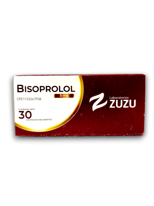 BISOPROLOL 5 MG X 30 TAB (ZUZU)