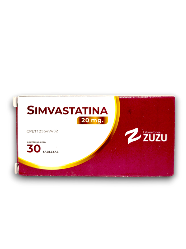 SIMVASTATINA 20 MG X 30 TAB (ZUZU)