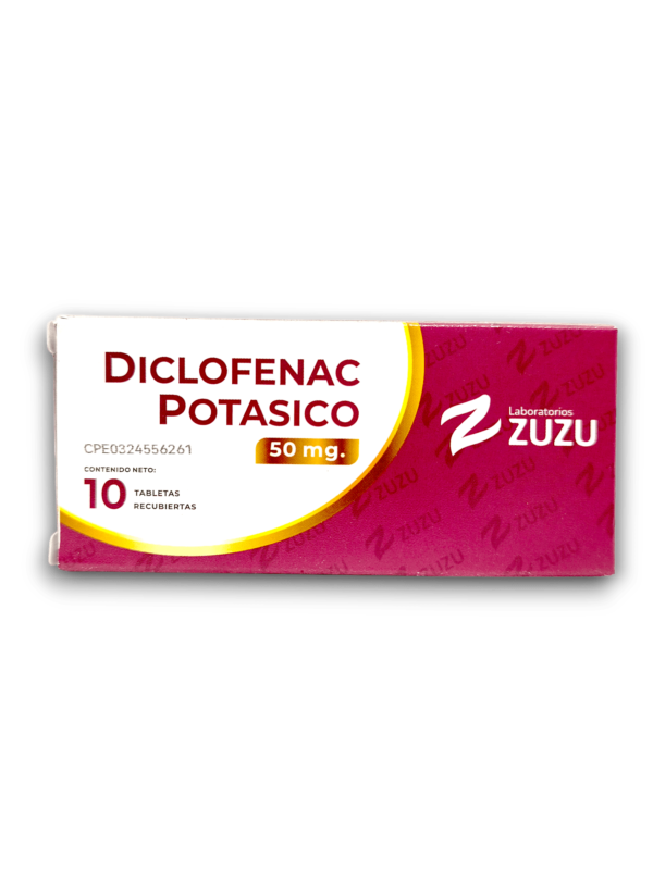 DICLOFENAC POTASICO 50 MG X 10 TAB (ZUZU)