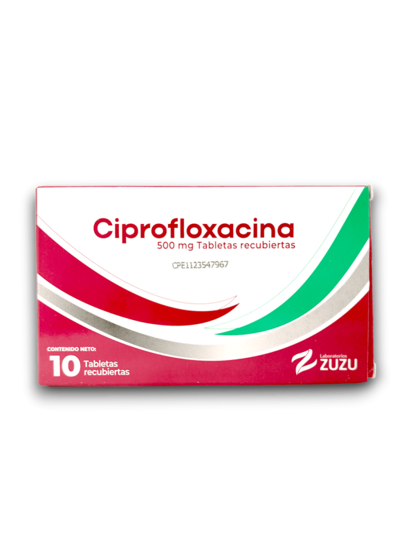CIPROFLOXACINA 500 MG X10 TAB (ZUZU)