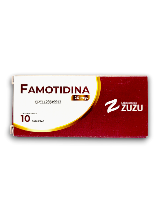 FAMOTIDINA 20 MG X 10 TAB (ZUZU)