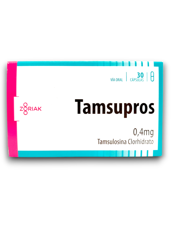 TAMSUPROS (TAMSULOSINA) 0,4 MG X 30 CAP (ZORIAK)