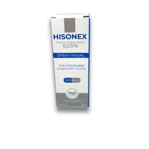 HISONEX SPRAY NASAL (FUROATO DE MOMETASONA) 0,05% 140 DOSIS (SEFARLA )