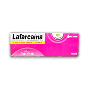LAFARCAINA PA TUTTI FRUTTI (CETILPIRIDINIO /LIDOCAINA) X 16 PASTILLAS (ELMOR)