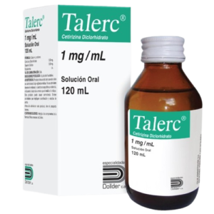 TALERC (CETIRIZINA) 1 MG /ML SOL ORAL FCO 120 ML (DOLLDER)
