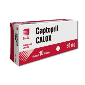 CAPTOPRIL 50 MG X 10 TAB (CALOX)