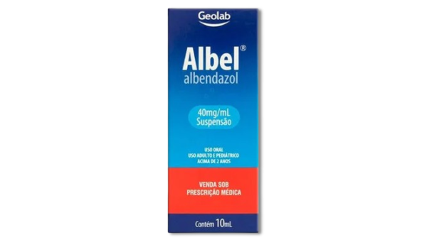 ALBEL (ALBENDAZOL) 400 MG SUSP ORAL FCO 10 ML (SIRONA)