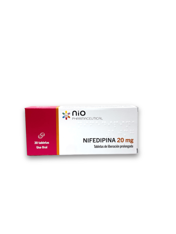 NIFEDIPINA L.P 20 MG X 30 TAB (NIO)