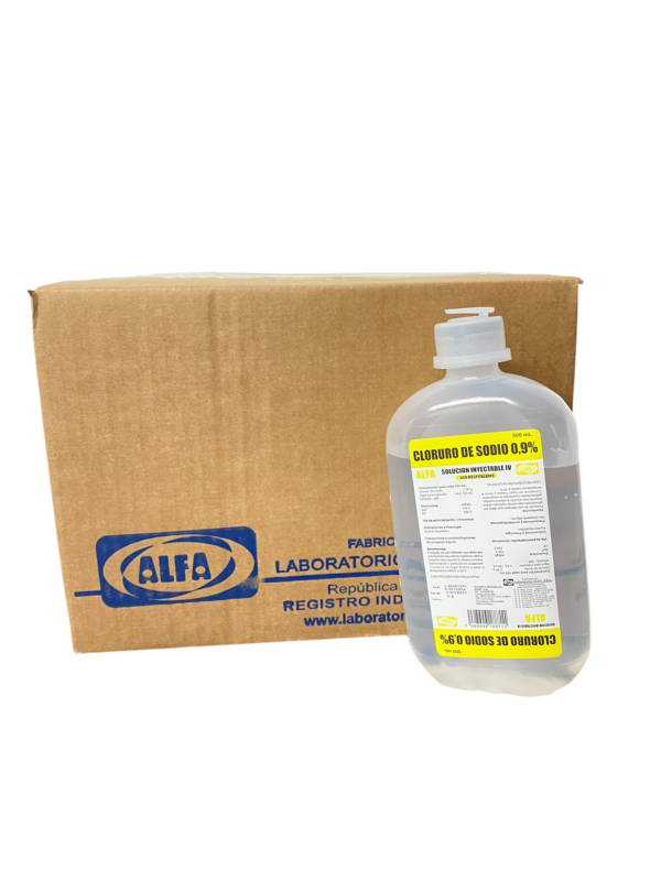 SOLUCION CLORURO DE SODIO 0.9 % 500 ML (ALFA) - Image 2