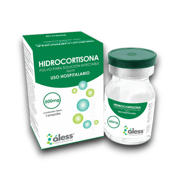 HIDROCORTISONA 500 MG AMP I.V /I.M (ALESS)