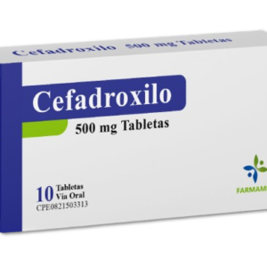 CEFADROXILO 500 MG X 10 TAB ( FARMAMED)
